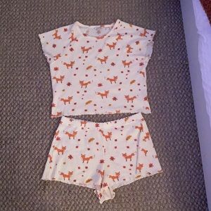 Fall pajama set